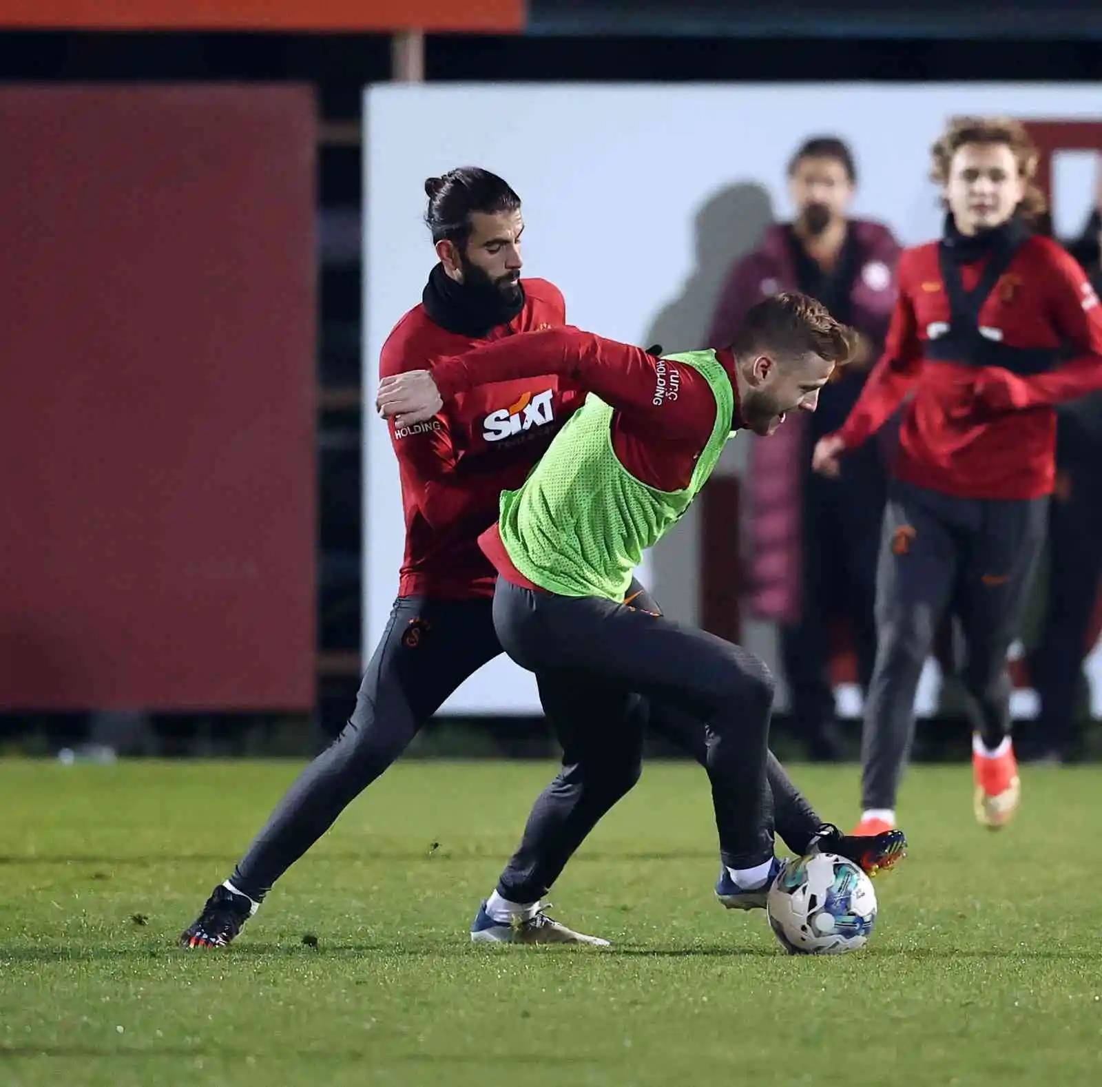 Galatasaray, bitiricilik çalışması yaptı