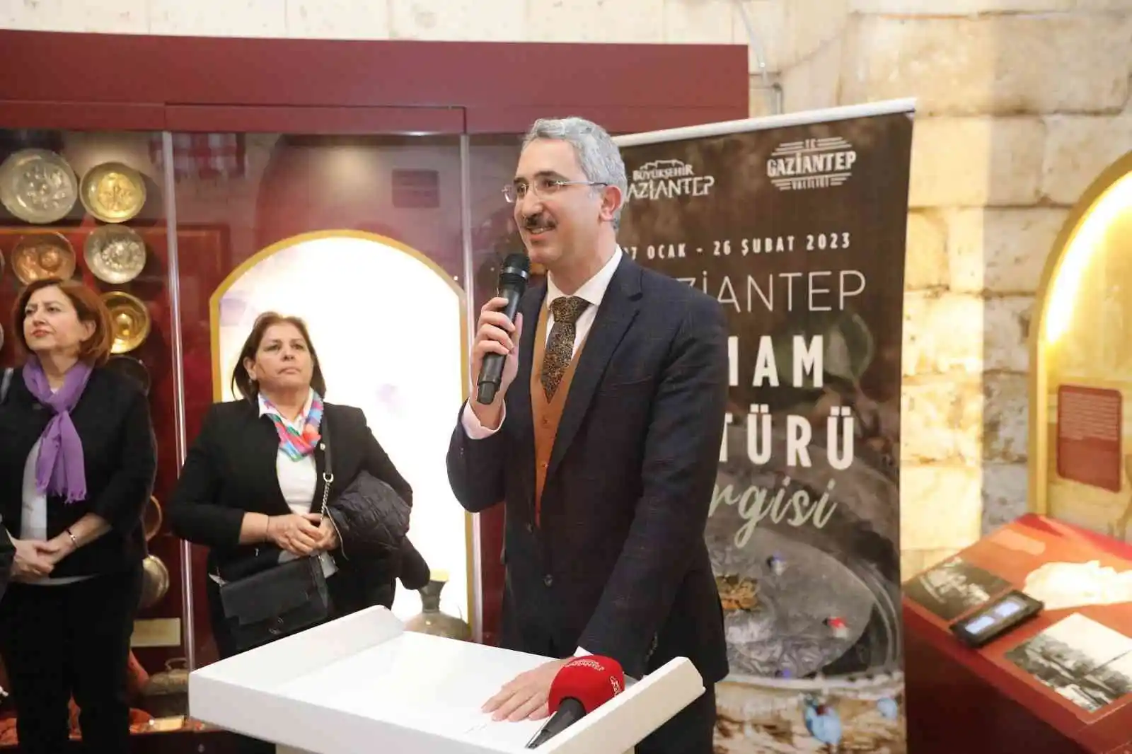 Gaziantep hamam kültürü sergisi açıldı
