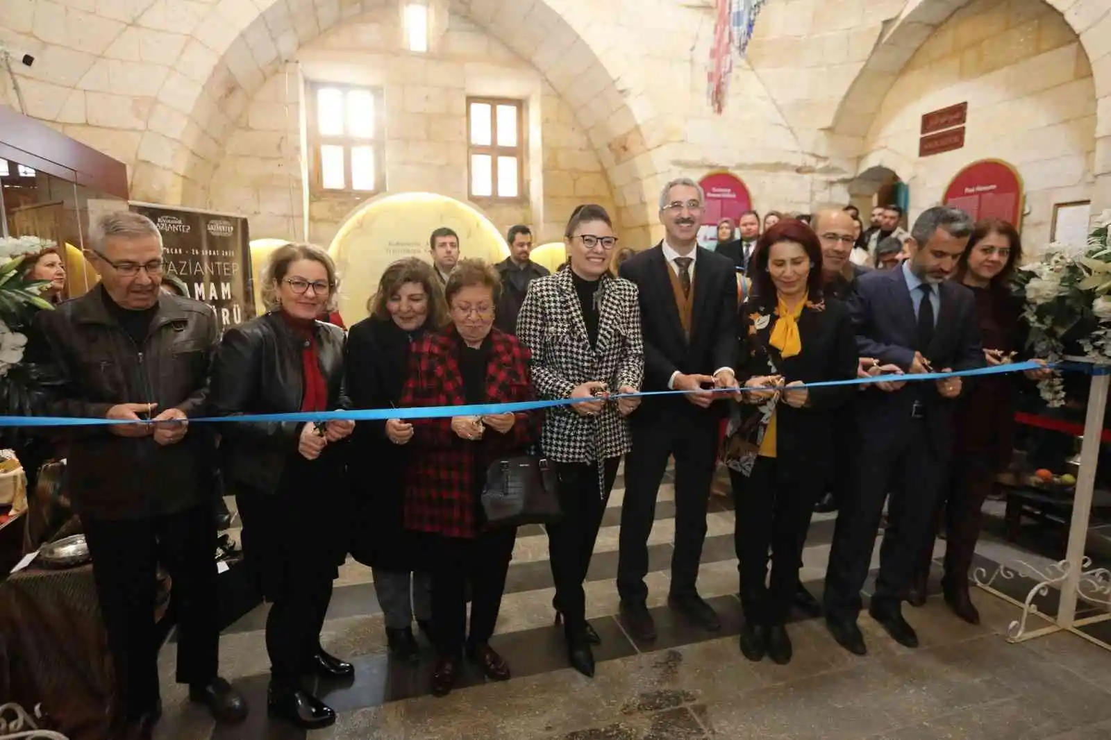 Gaziantep hamam kültürü sergisi açıldı
