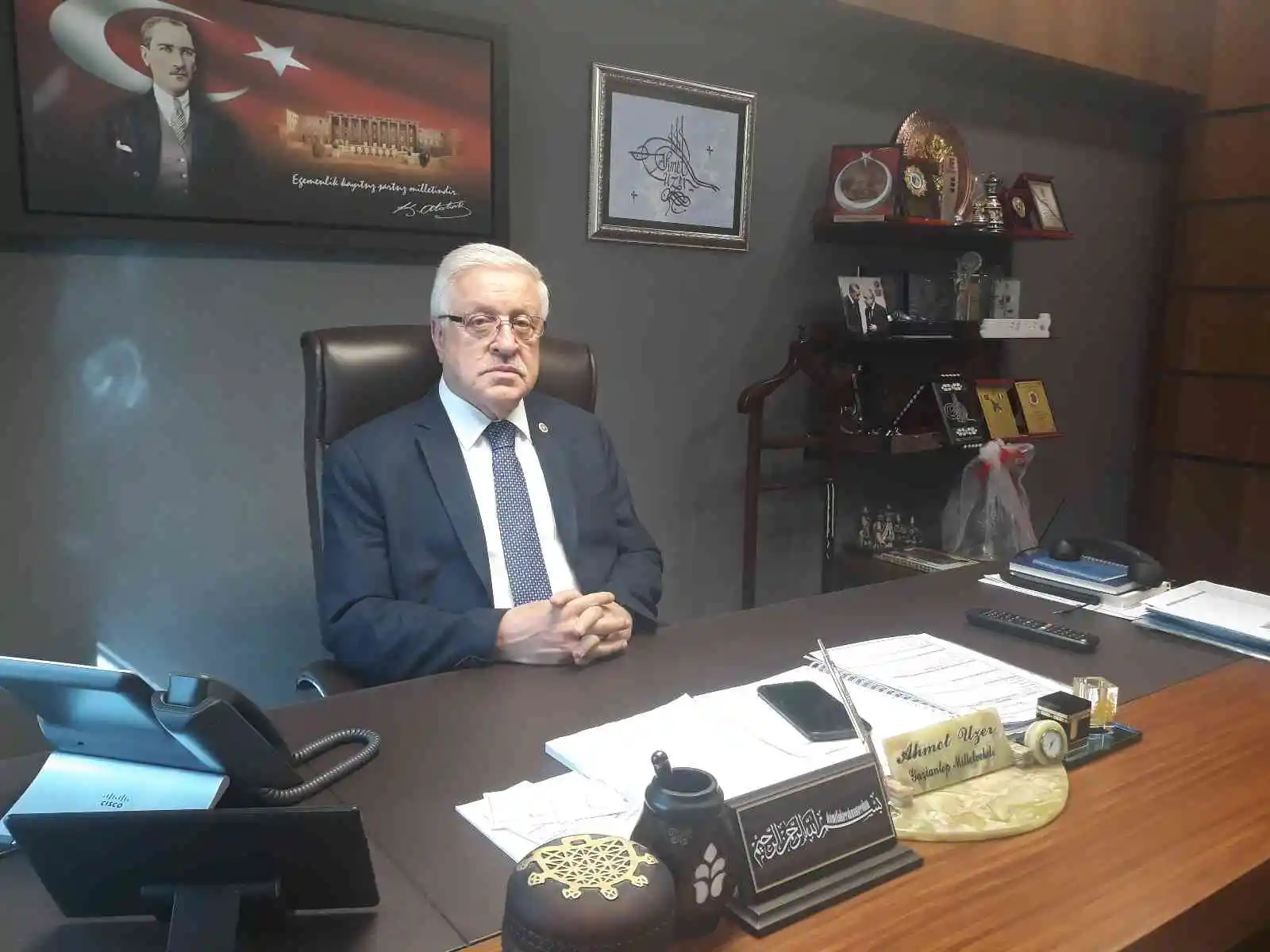 Gaziantep protokolünden 10 Ocak Çalışan Gazeteciler Günü mesajı