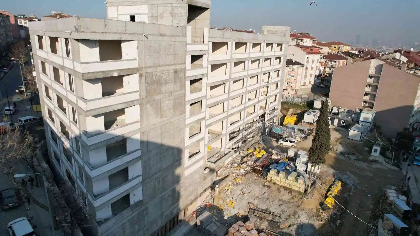 Gaziosmanpaşa Anadolu İmam Hatip Lisesi'nde çalışmalar hızla sürüyor