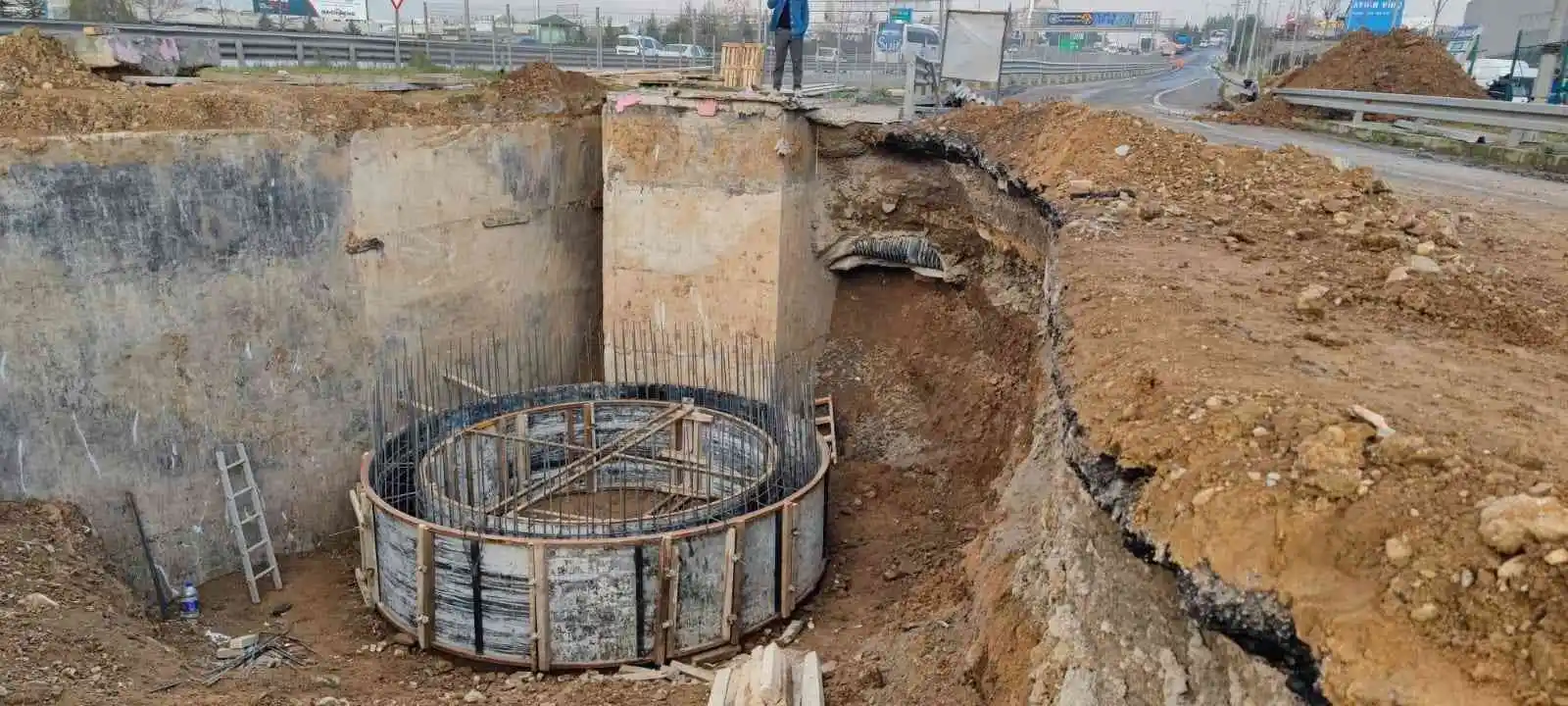 Gebze Doğu Kavşağında yağmursuyu baskınları tarihe kavuşuyor