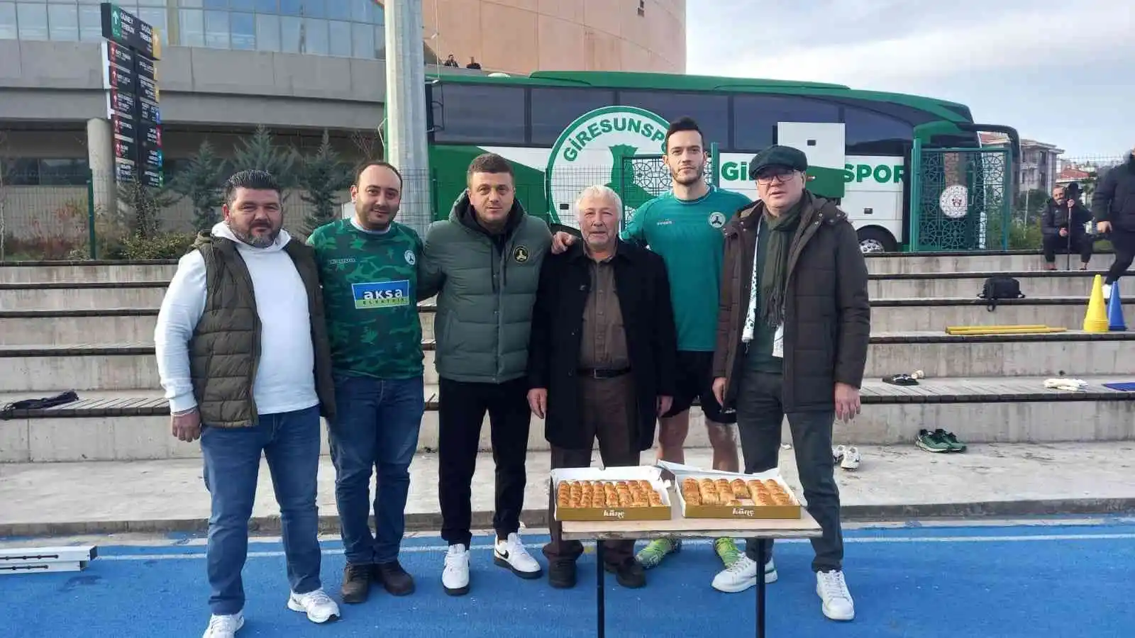 Giresunspor'a taraftar morali