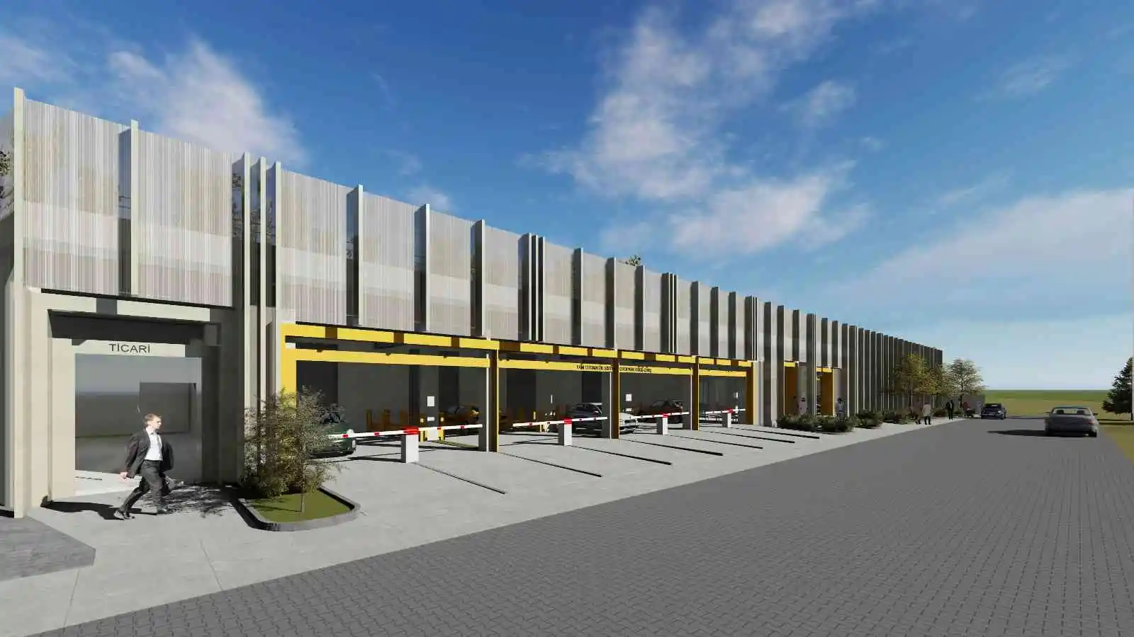 Havza Mekanik Otoparkı açılış için gün sayıyor