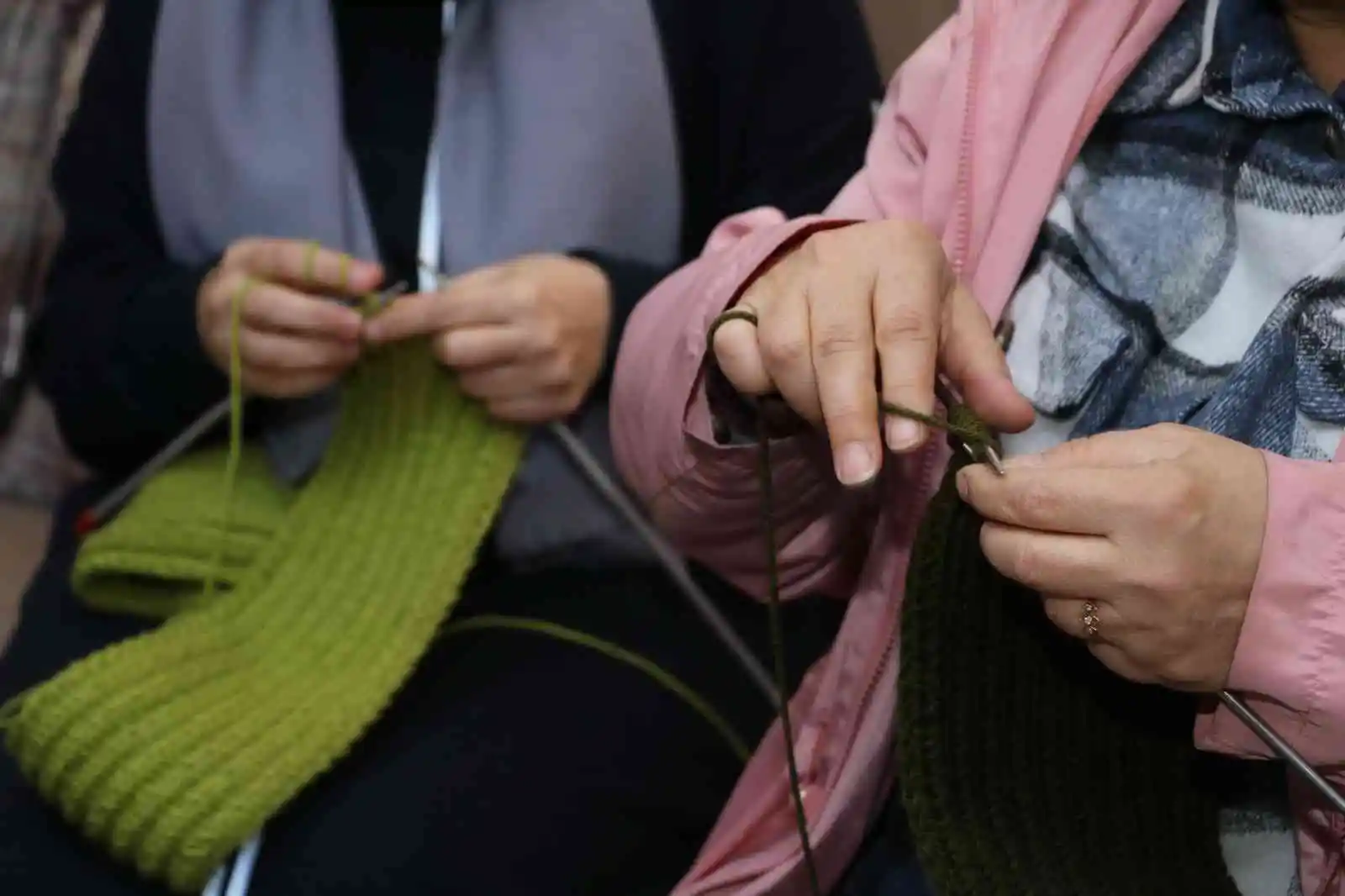 İhtiyaç sahiplerini ısıtmaya gönüllü oldular