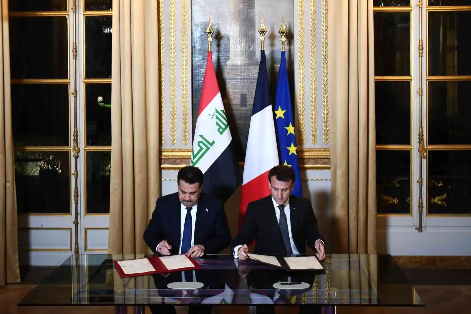 Irak ve Fransa arasında stratejik ortaklık anlaşması imzalandı
