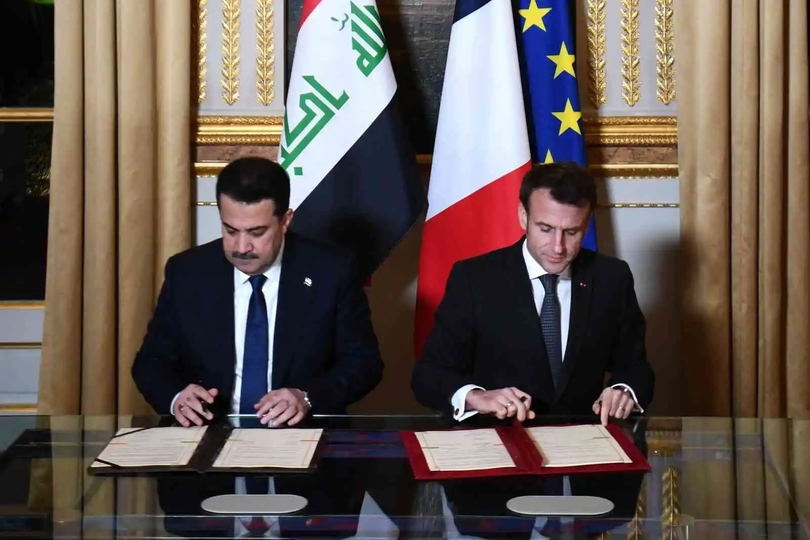 Irak ve Fransa arasında stratejik ortaklık anlaşması imzalandı