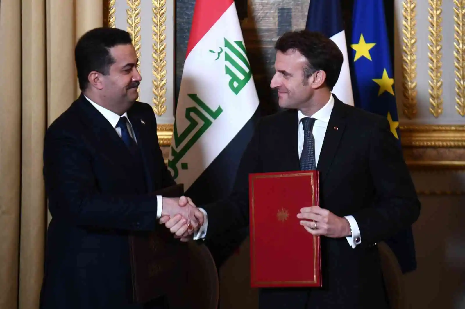 Irak ve Fransa arasında stratejik ortaklık anlaşması imzalandı
