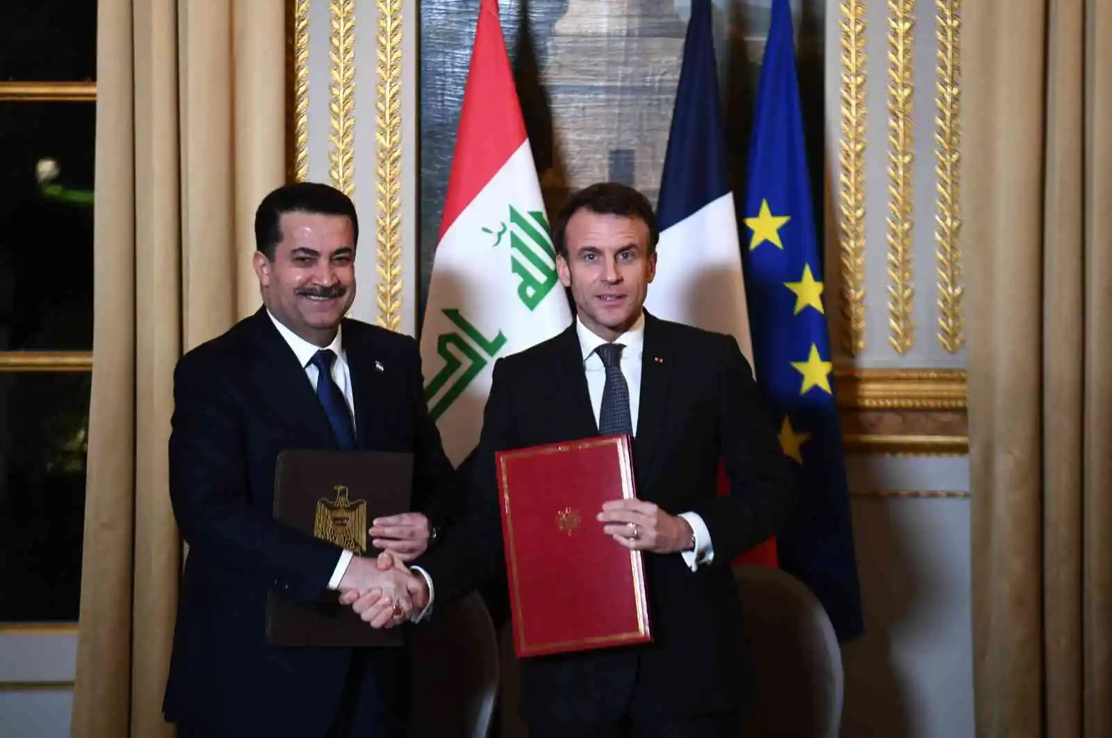 Irak ve Fransa arasında stratejik ortaklık anlaşması imzalandı