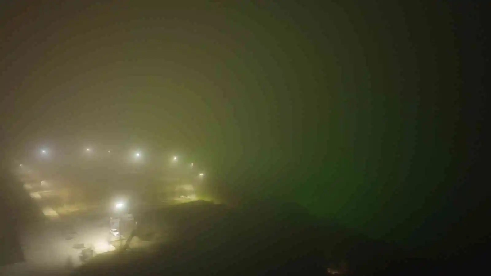 İstanbul’da etkili olan sis böyle görüntülendi
