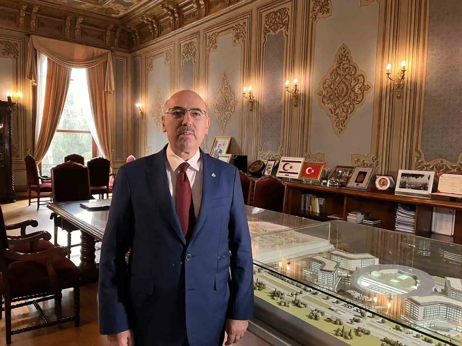 İstanbul Üniversitesinin Hasdal’daki hastane binası havadan görüntülendi