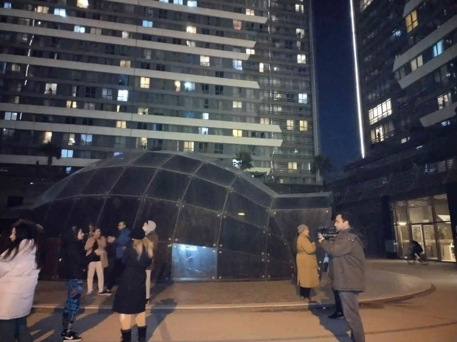 Kadıköy Broklyn Park Sitesi’nde aidat protestosu üçüncü gününde de devam ediyor