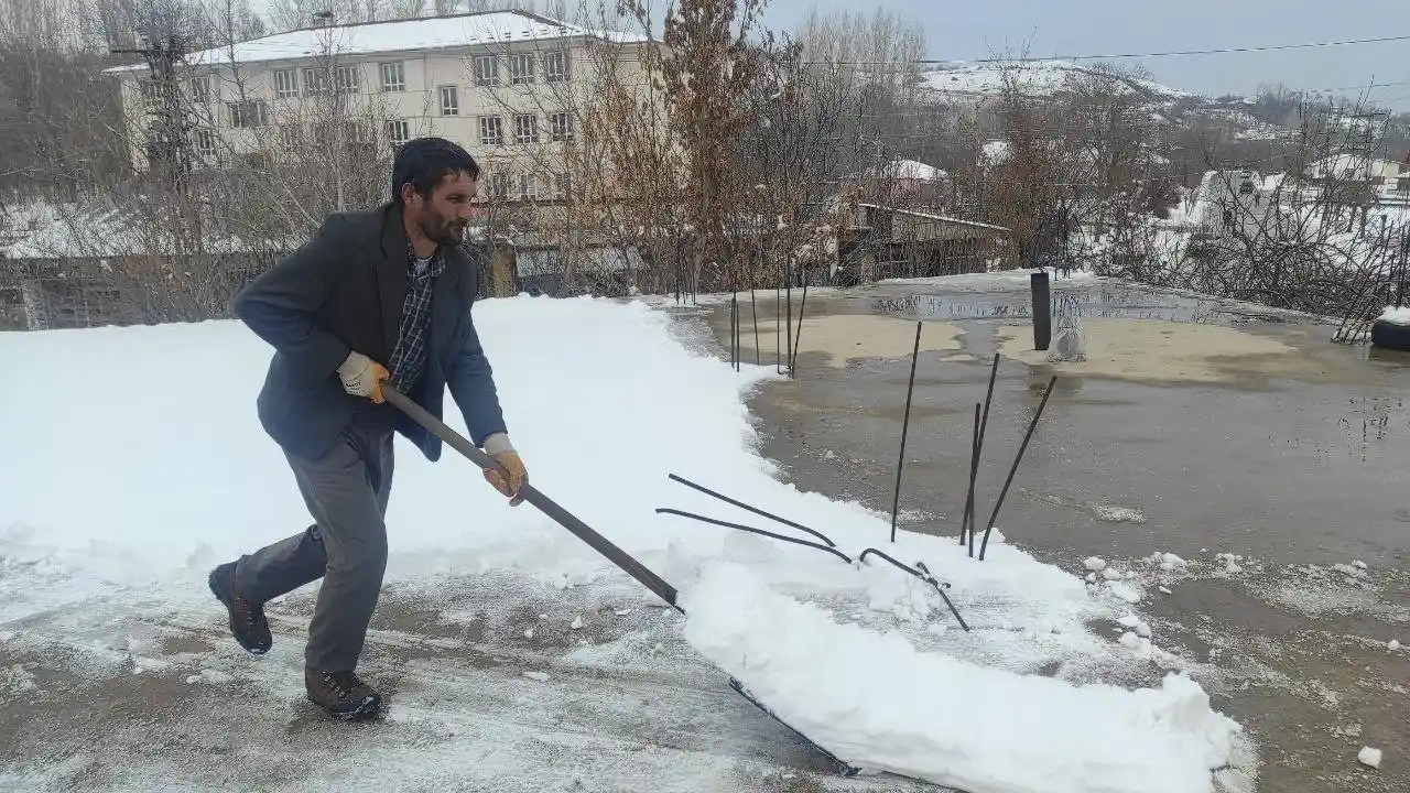 Kar yağışı gelir kaynağı oldu