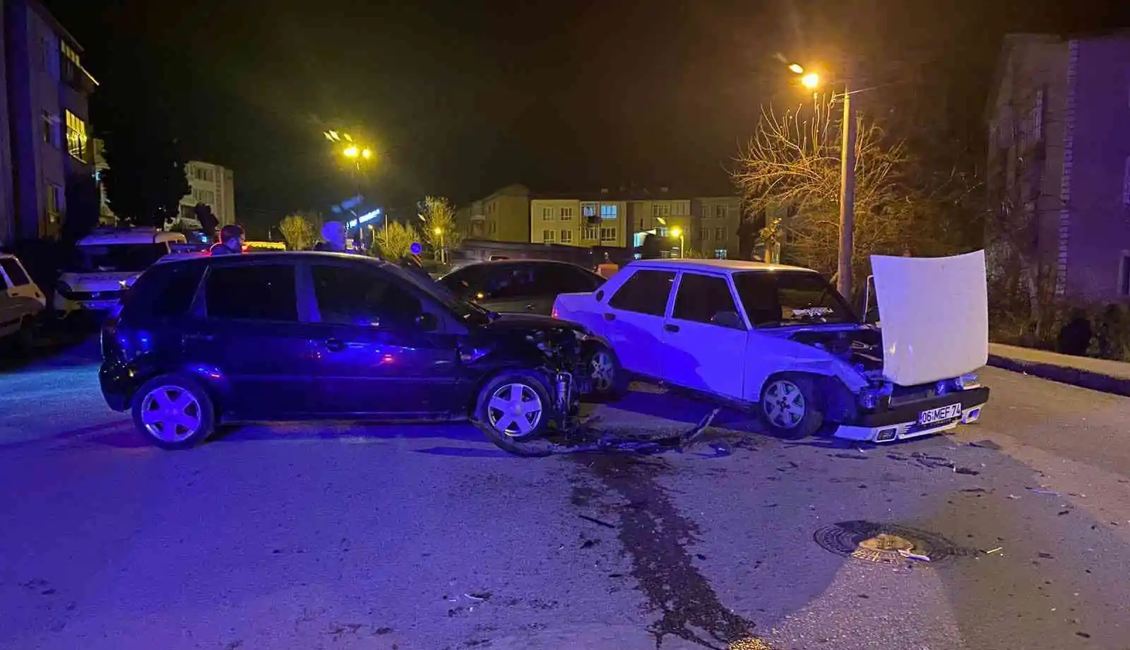 Karabük'te trafik kazası: 2 yaralı
