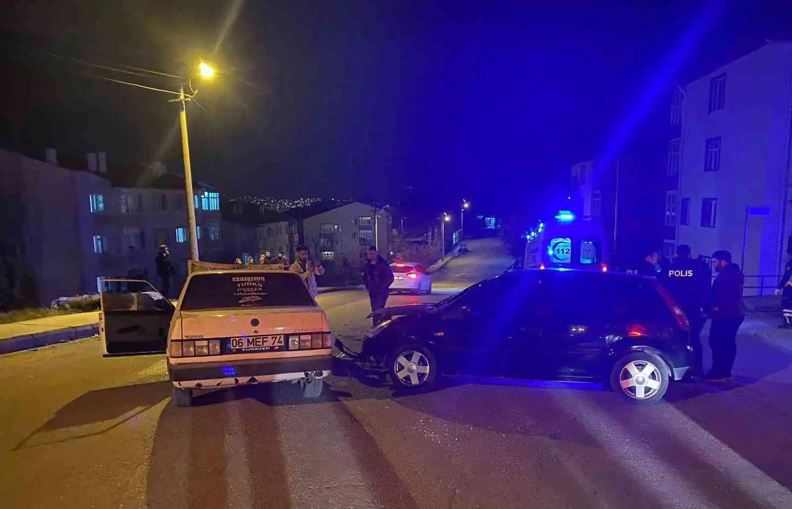 Karabük’te trafik kazası: 2 yaralı