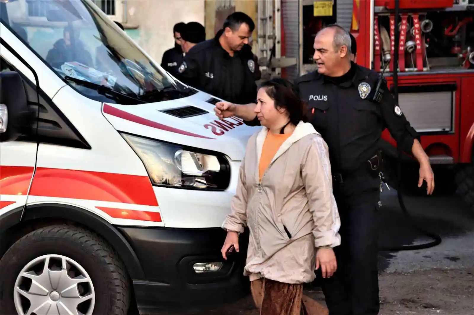 Karısıyla tartıştı, evini ateşe verdi
