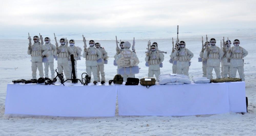 Kars'ta kış tatbikatı hazırlıkları sürüyor