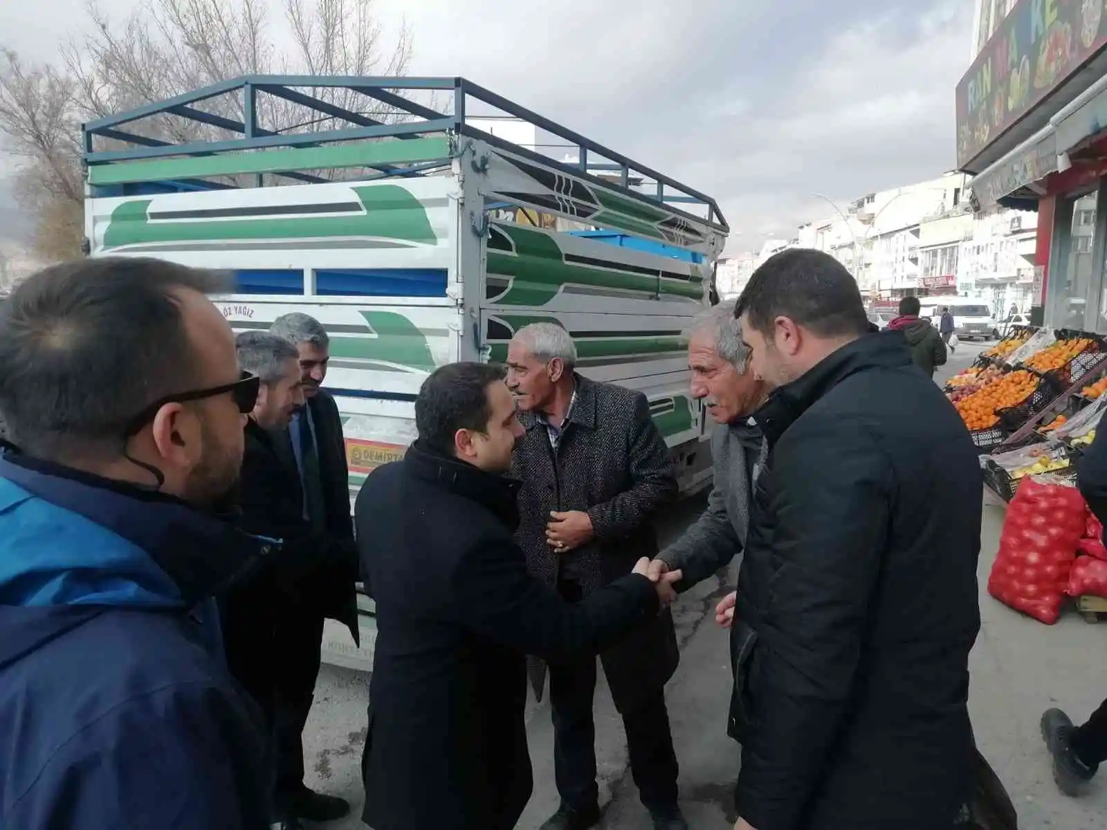 Kaymakam Aydoğan’dan esnaf ziyareti
