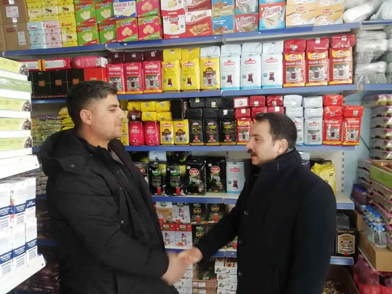 Kaymakam Aydoğan’dan esnaf ziyareti