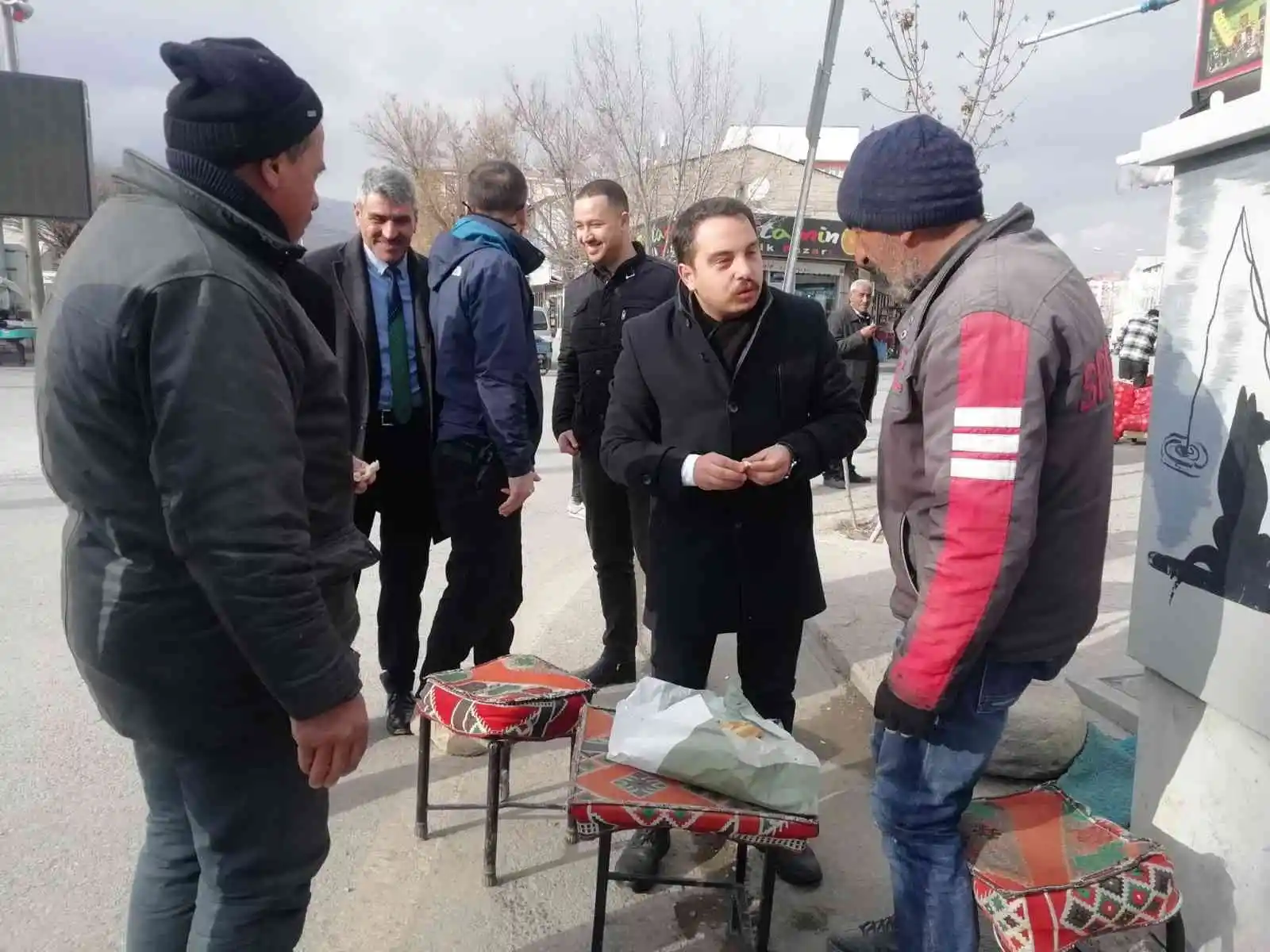 Kaymakam Aydoğan’dan esnaf ziyareti