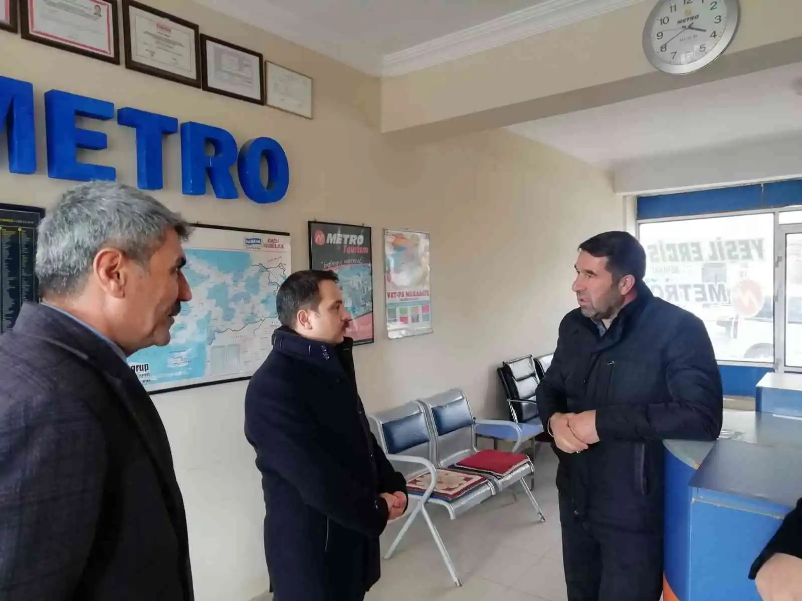 Kaymakam Aydoğan’dan esnaf ziyareti