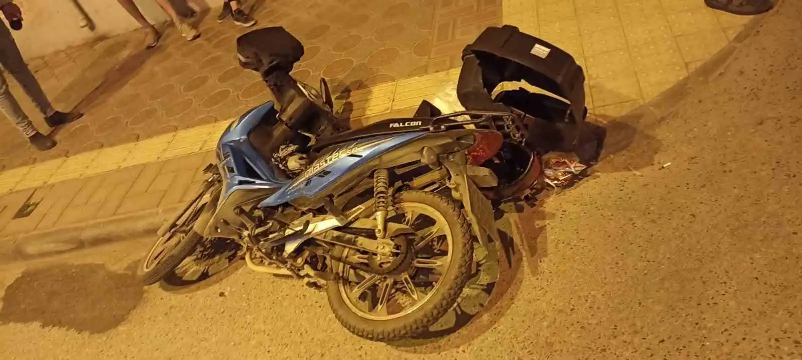Kazada ağır yaralanan motosiklet sürücüsü hayatını kaybetti