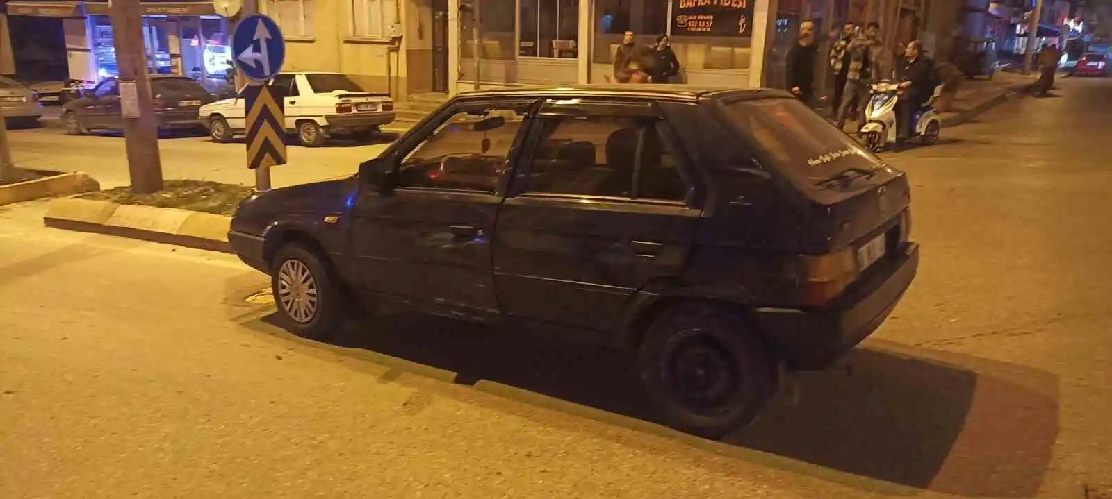 Kazada ağır yaralanan motosiklet sürücüsü hayatını kaybetti