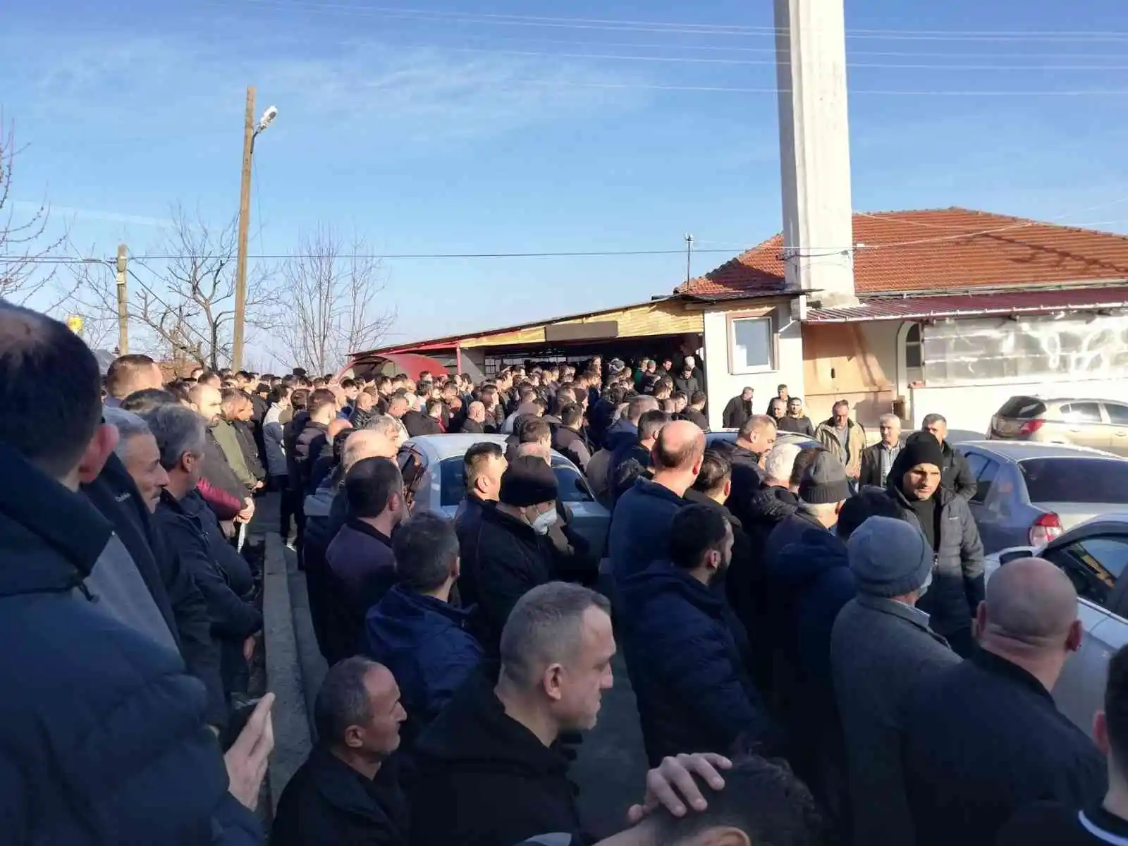 Kazada hayatını kaybeden maden işçisi son yolculuğuna uğurlandı