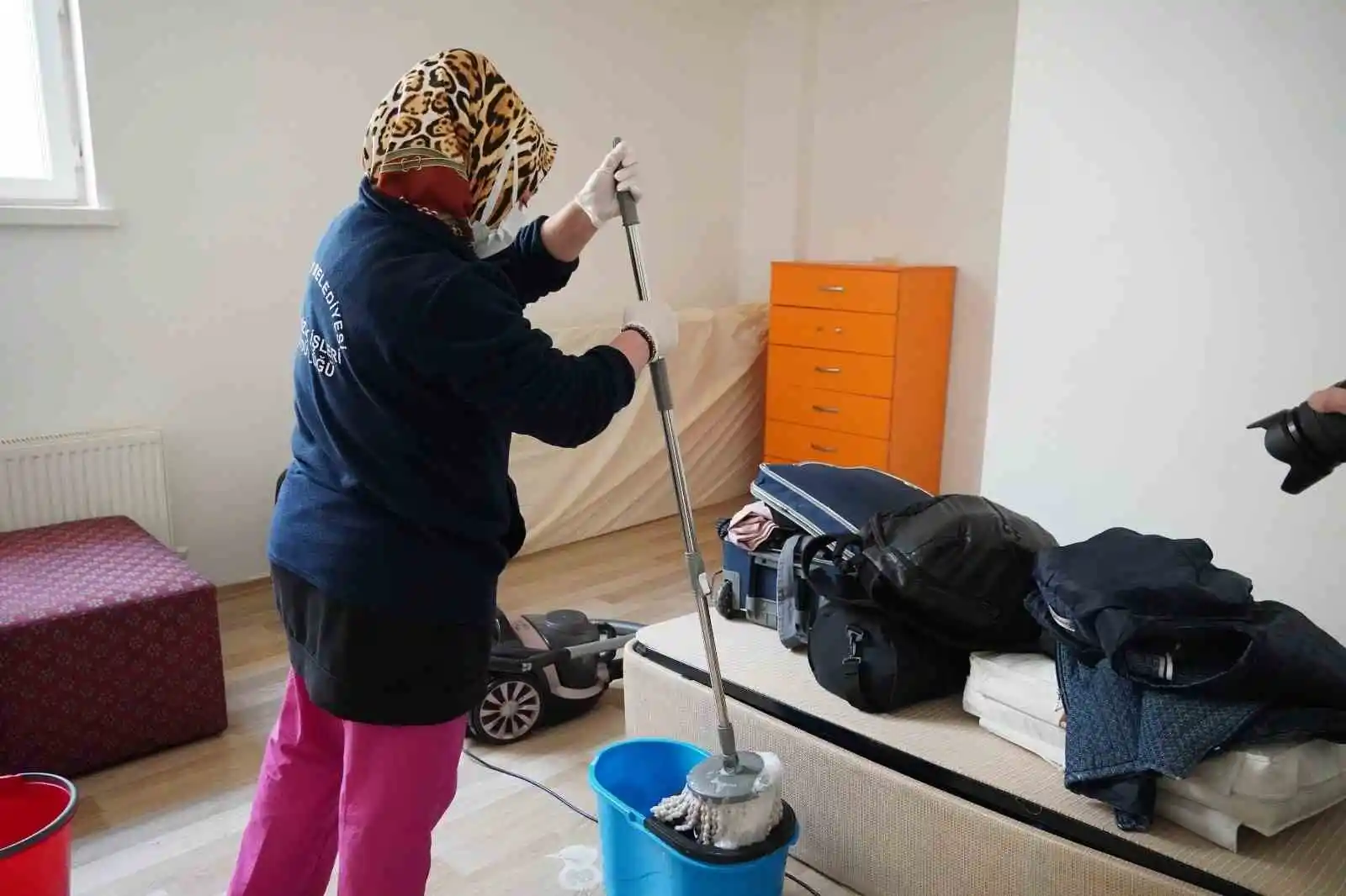 Keçiören Belediyesinden öğrenci evlerine temizlik hizmeti