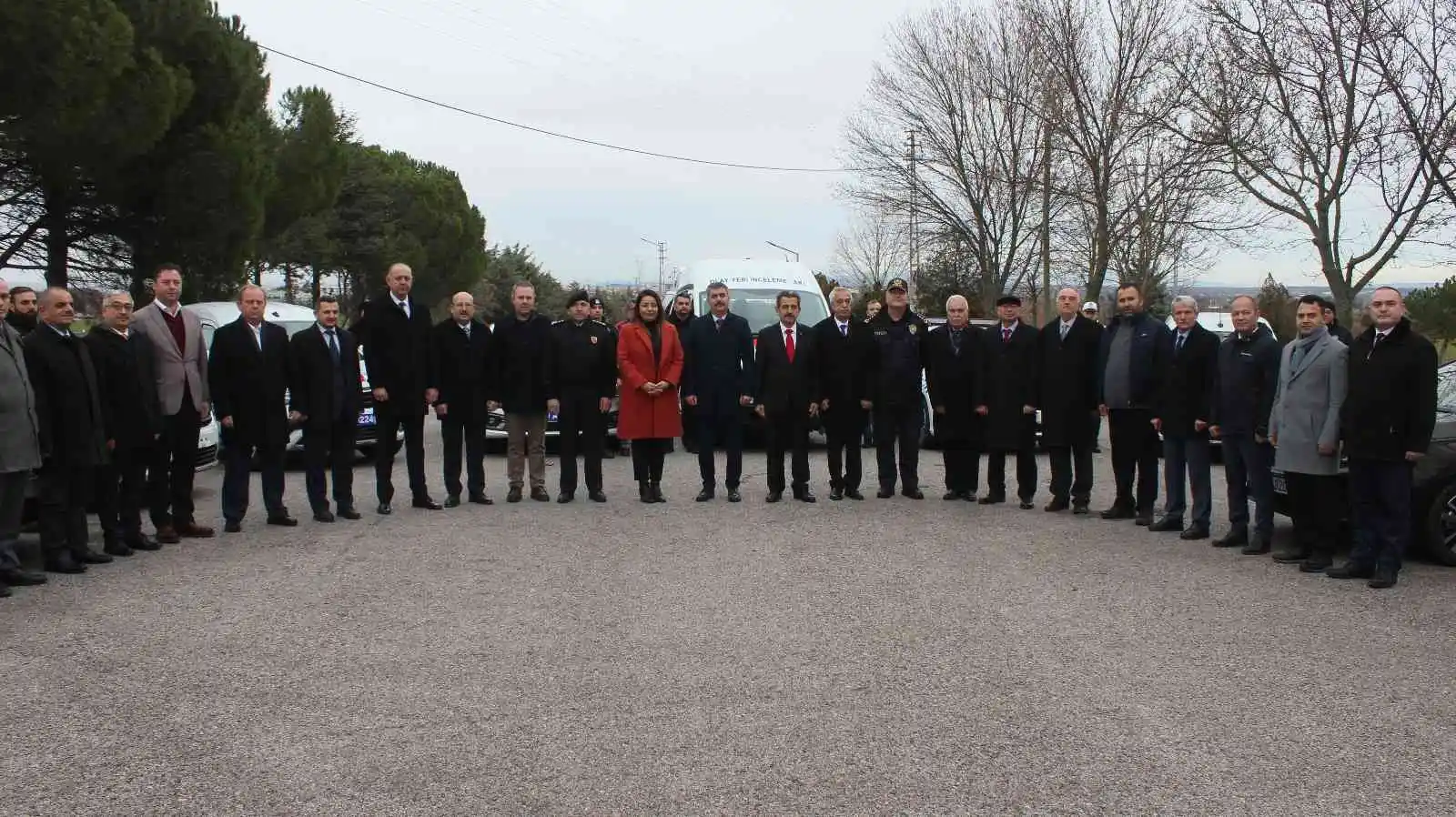 Kırklareli polisine 18 yeni araç