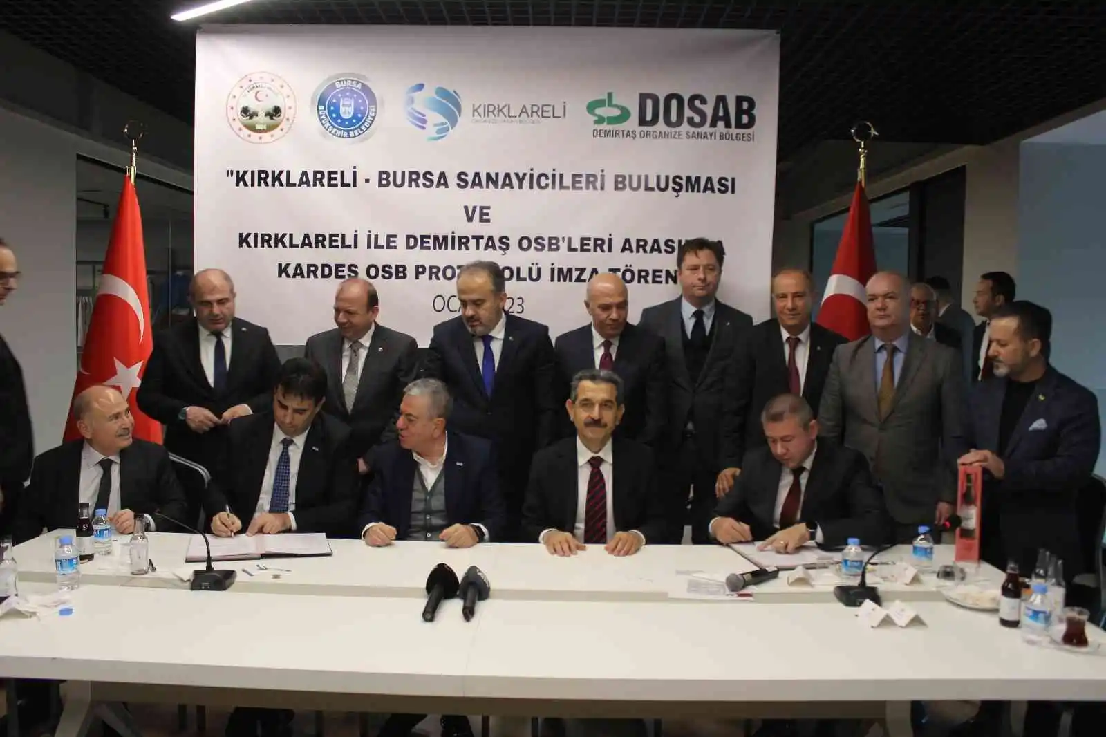 Kırklarelili ve Bursalı sanayiciler buluştu