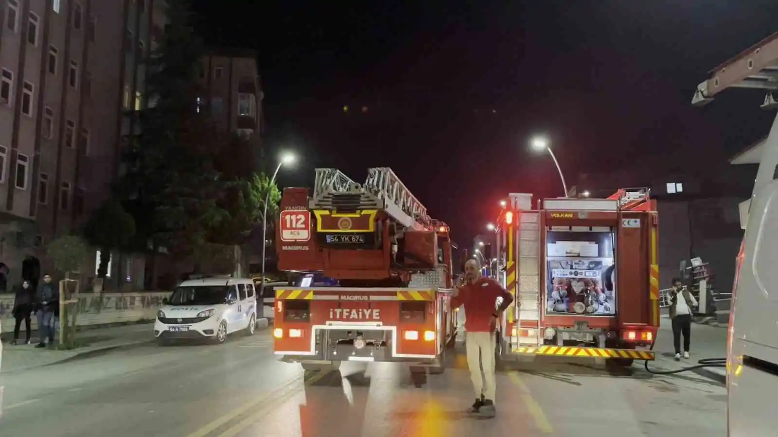 Koltuk tasarım atölyesinde çıkan yangın söndürüldü