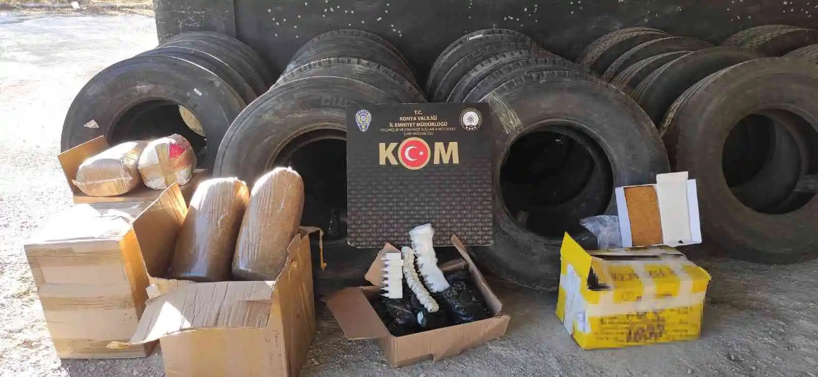 Konya’da 9 bin 800 litre kaçak akaryakıt ele geçirildi