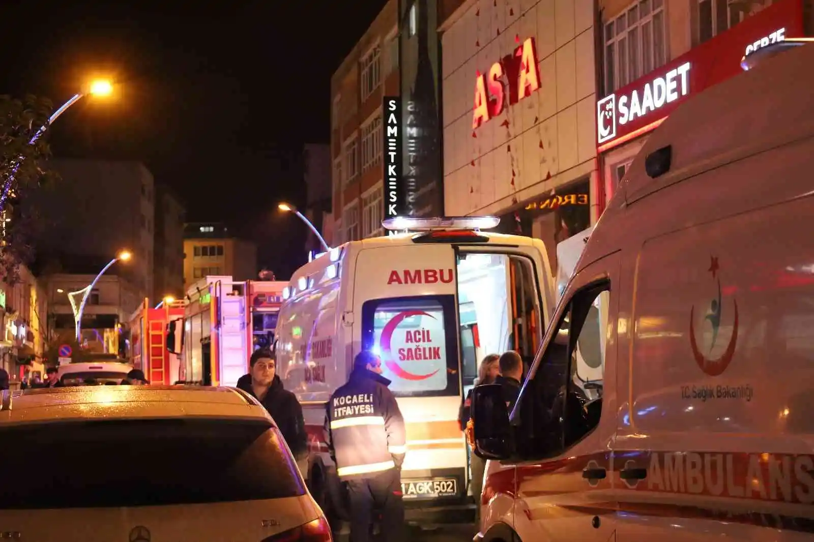 Kullanılmayan dairede çıkan yangın paniğe sebep oldu