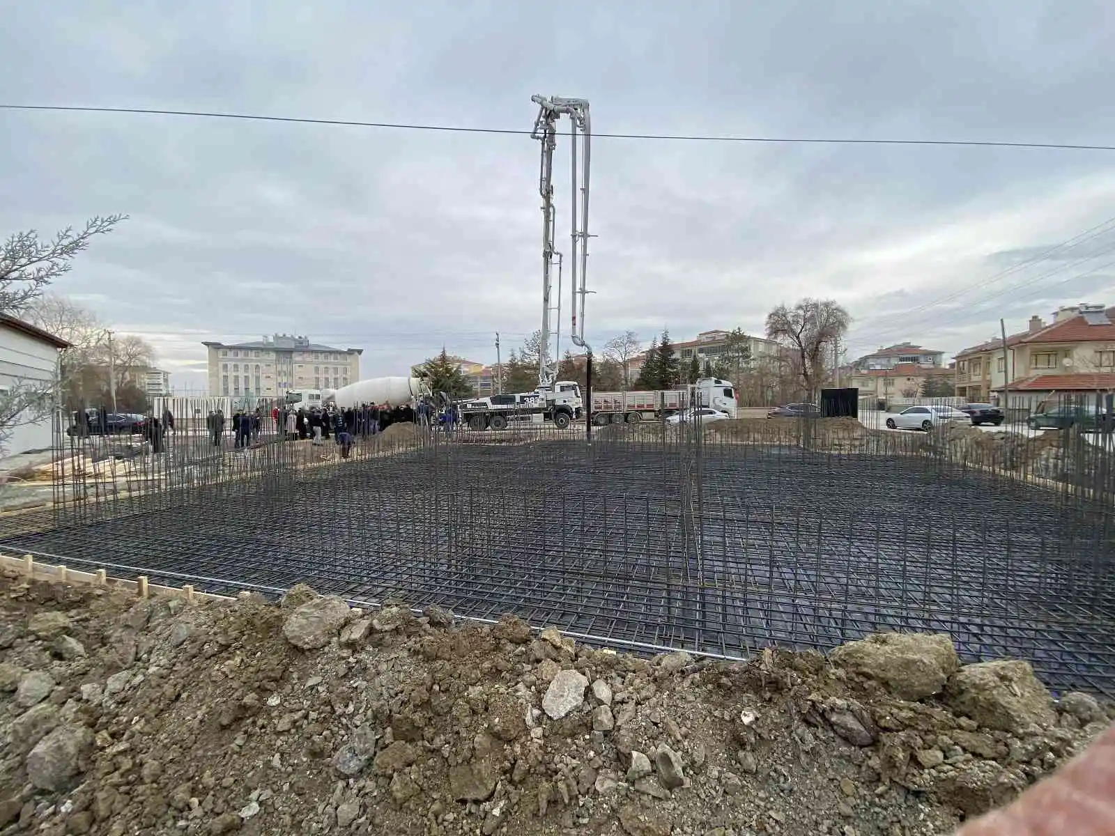 Kulu’da Mescid-i Aksa Camisi’nin temeli dualarla atıldı