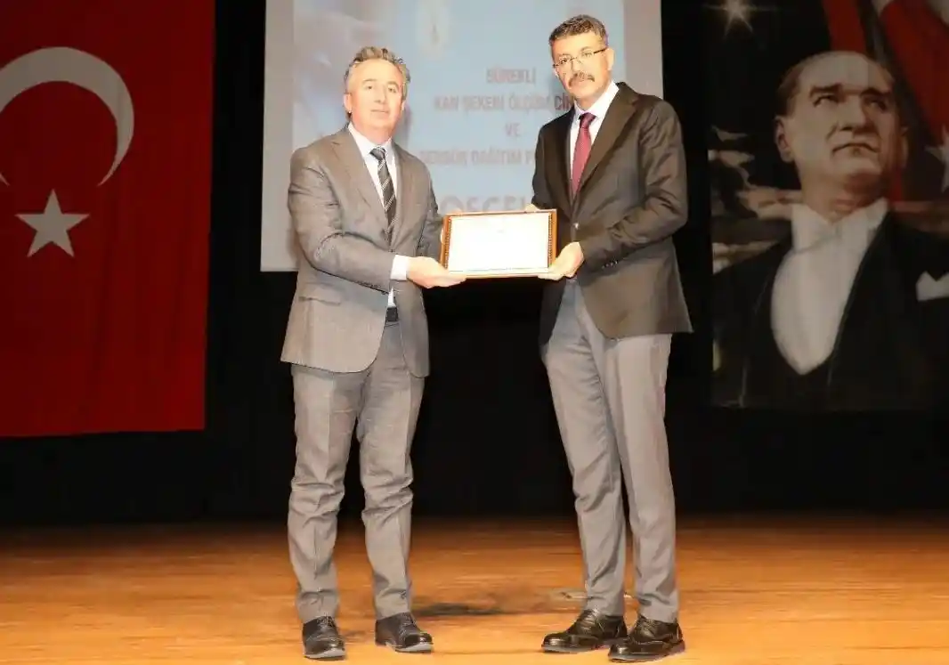 Kütahya 30 Ağustos Organize Sanayi Bölgesi’ne teşekkür belgesi