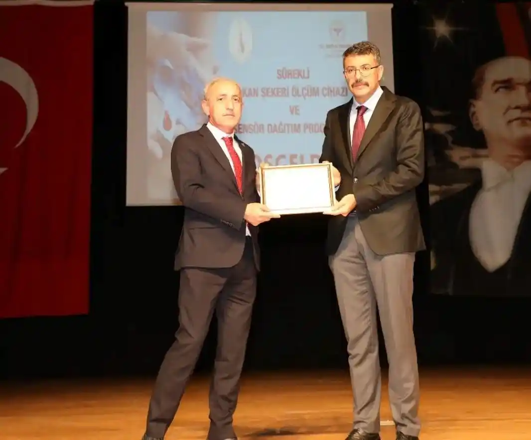 Kütahya 30 Ağustos Organize Sanayi Bölgesi’ne teşekkür belgesi