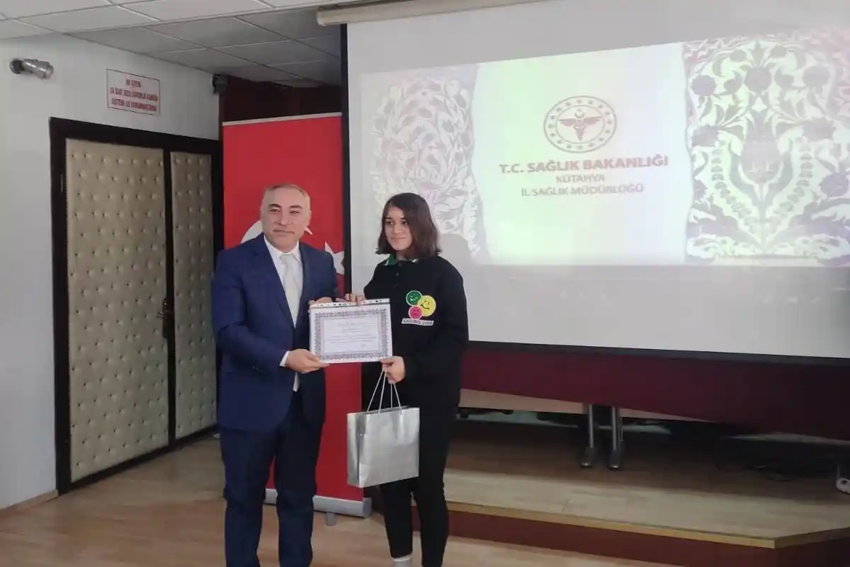 Kütahya’da Verem Eğitimi ve Farkındalık Haftası ödül töreni
