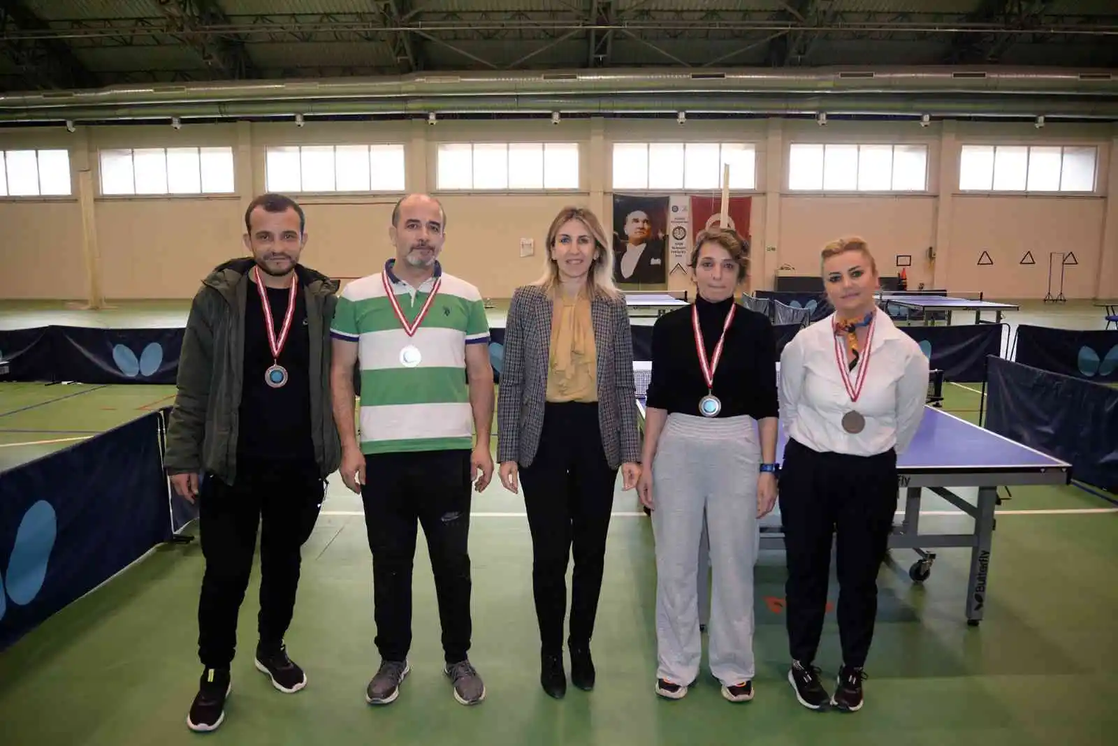 Masa Tenisi Turvunası’nda şampiyonlar belli oldu