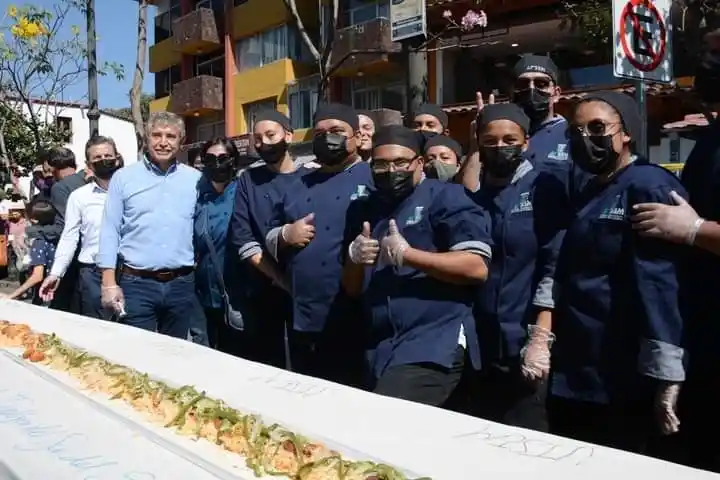 Meksika’da 70,4 metre uzunluğundaki ’tako’ ile dünya rekoru kırıldı