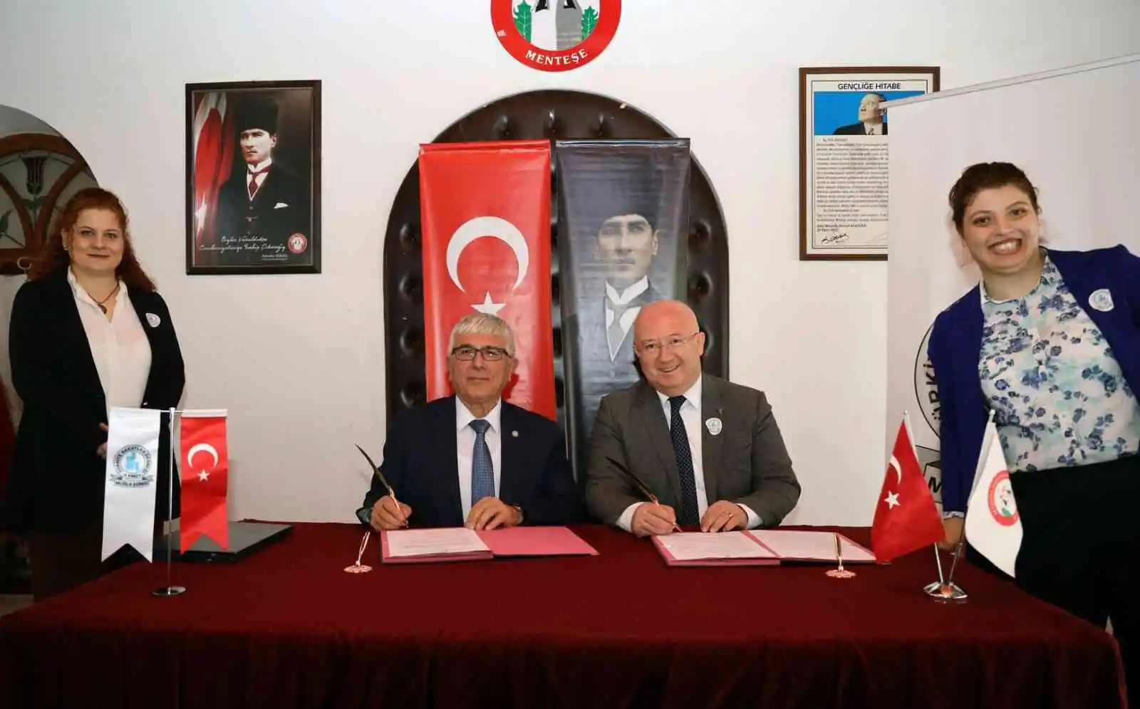 Menteşe Belediyesi ile Türkiye Sakatlar Derneği arasında protokol