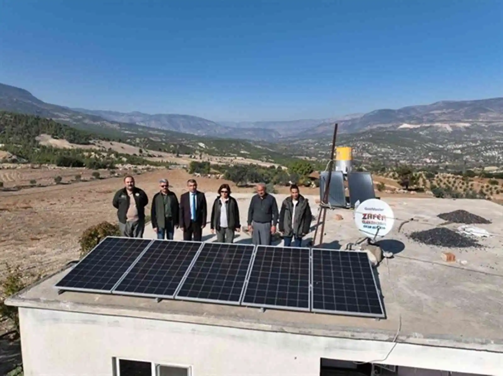 Mersin'de 33 orman köylüsüne güneş paneli desteği