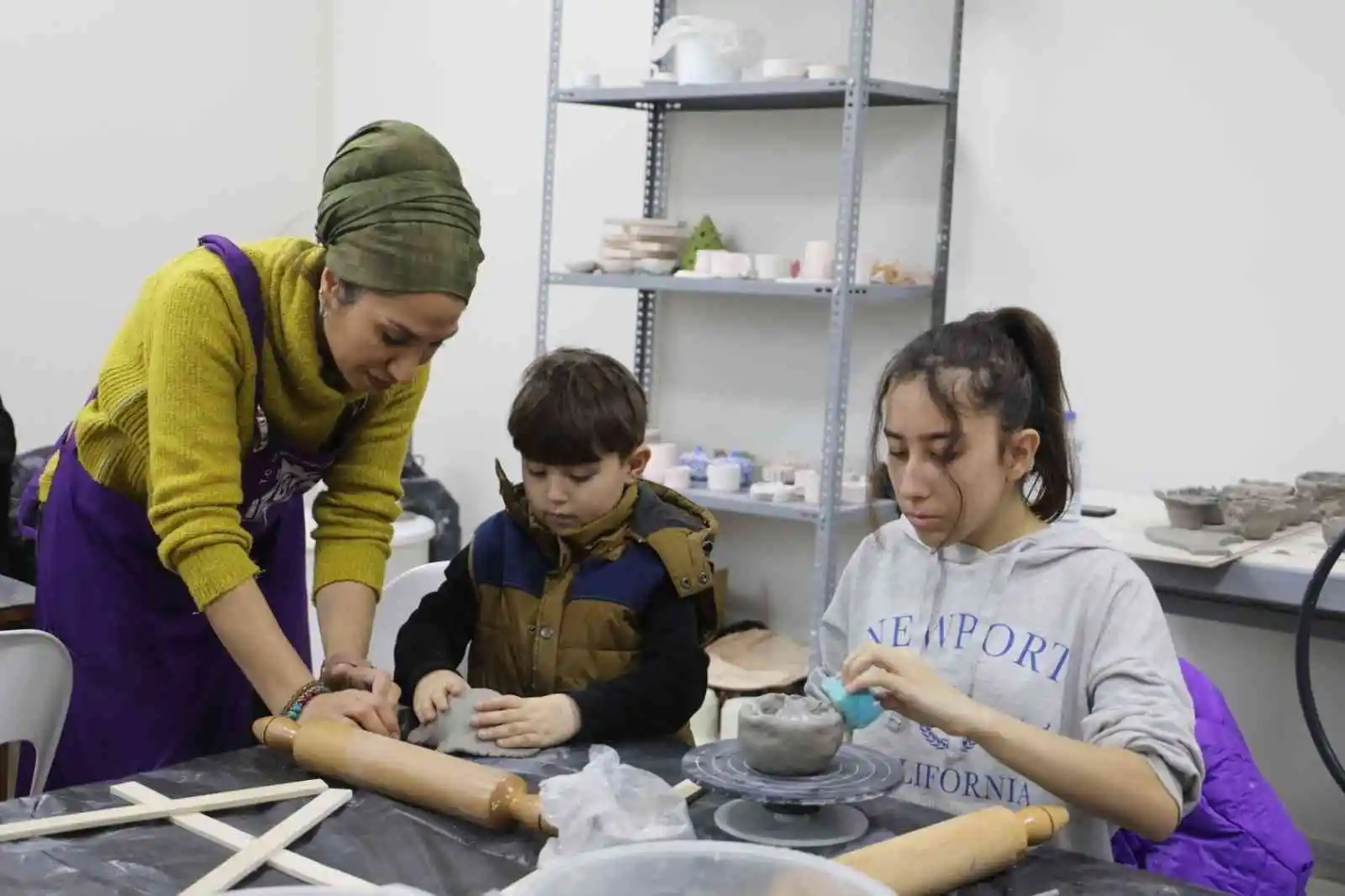 Miniklerden İZGİM Çocuk Atölyelerine yoğun ilgi