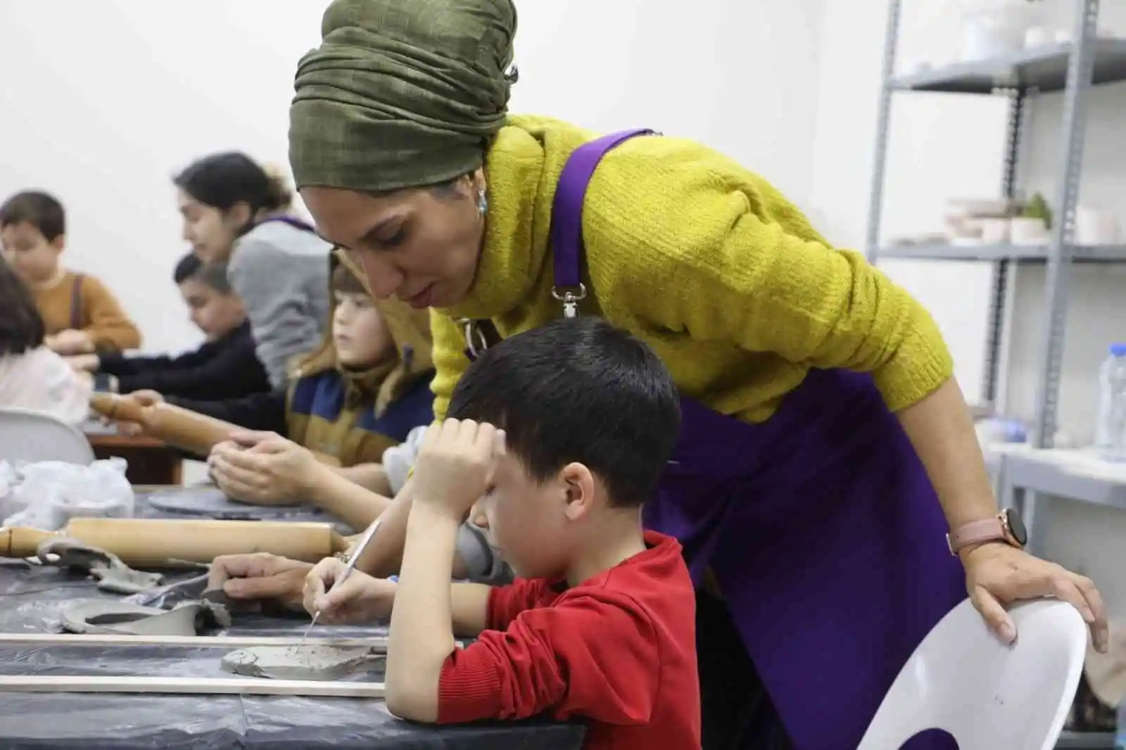 Miniklerden İZGİM Çocuk Atölyelerine yoğun ilgi
