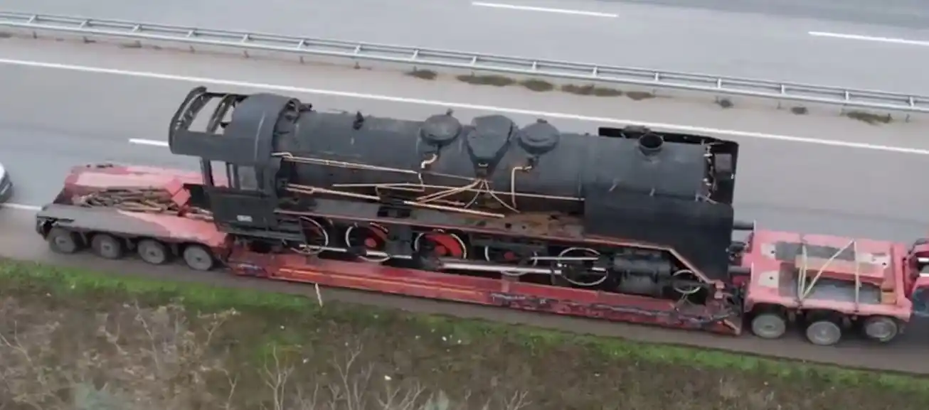 Nostaljik kara tren Kırklareli Millet Bahçesinde sergilenecek