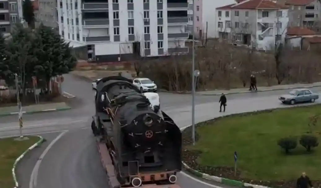 Nostaljik kara tren Kırklareli Millet Bahçesinde sergilenecek