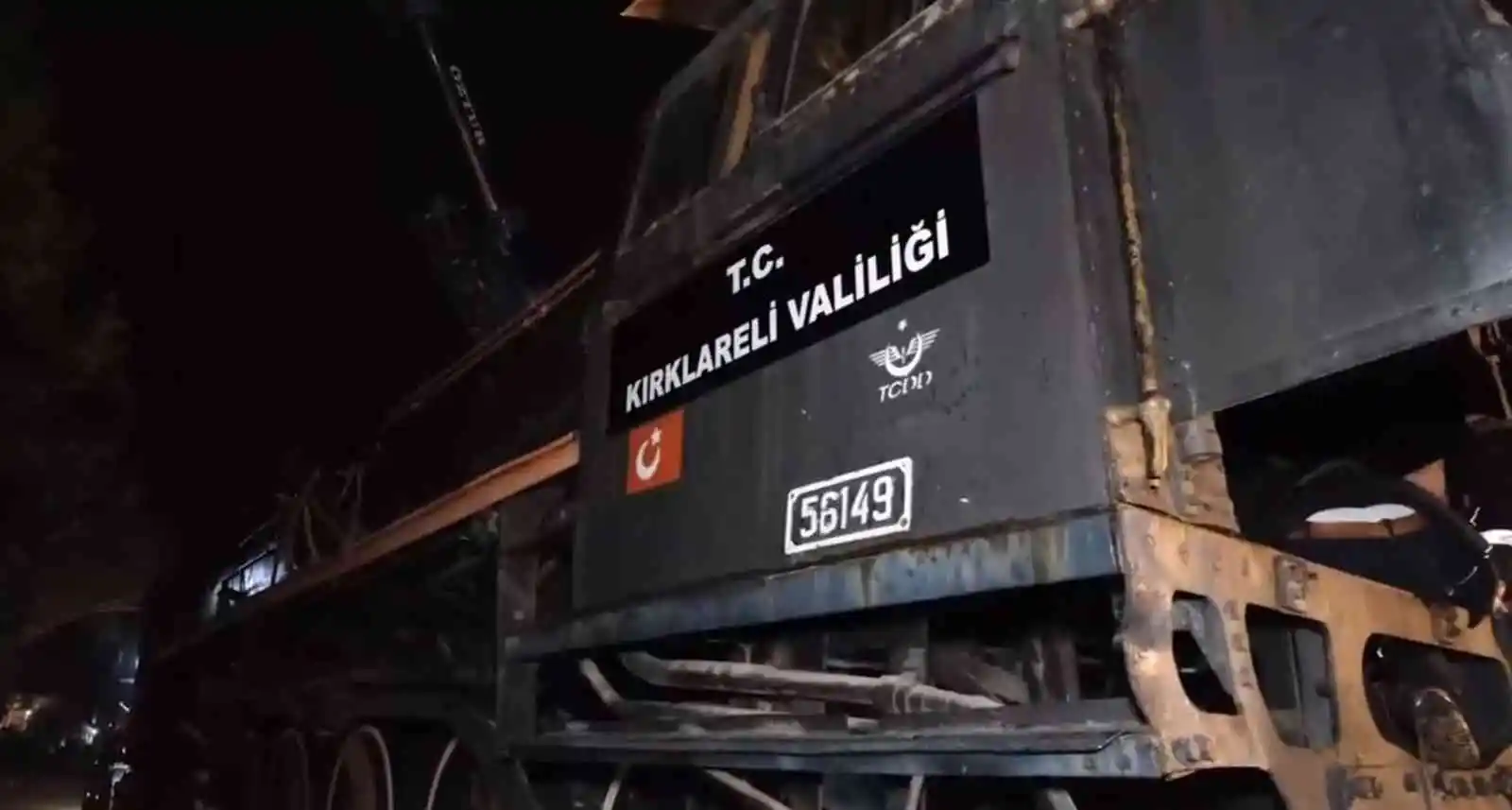 Nostaljik kara tren Kırklareli Millet Bahçesinde sergilenecek