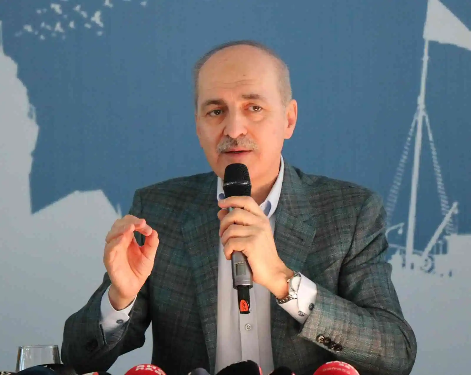 Numan Kurtulmuş: "Böyle giderse İsveç'in NATO'ya girme meselesi Türkiye tarafından asla onaylanmayacak"