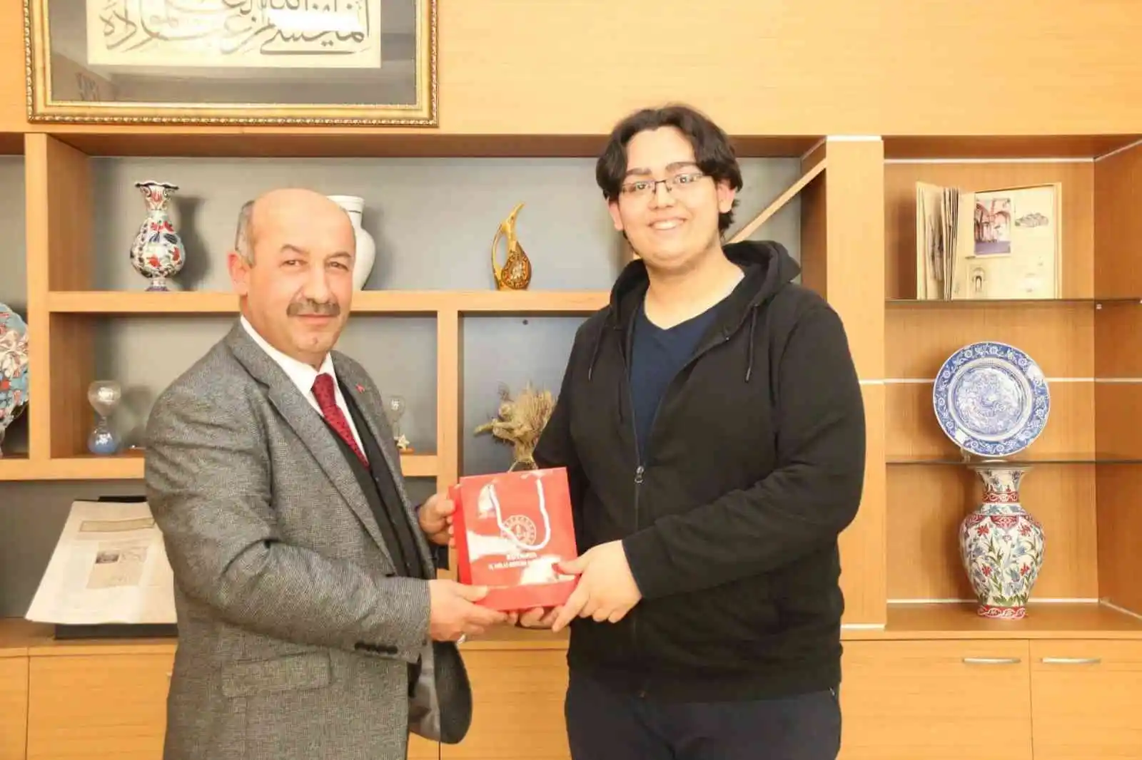Öğrencilere matematik alanında teşvik ödülü