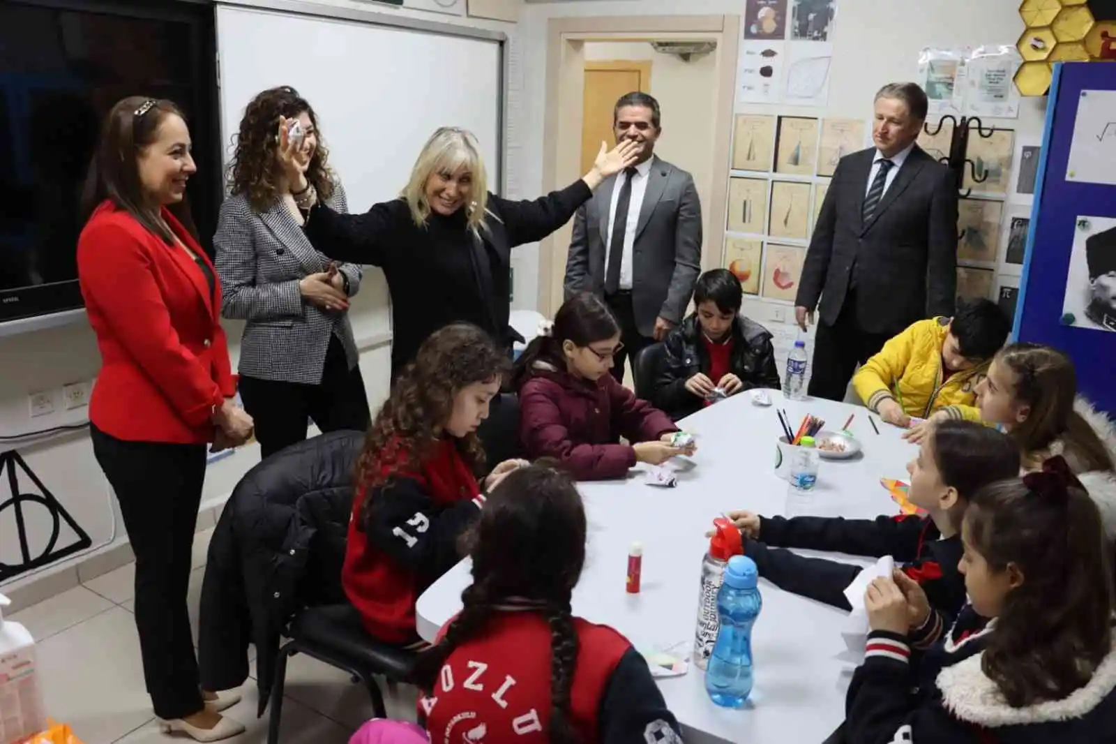 Öğrencilerle “Geçmişten Günümüze Matematik” söyleşisi